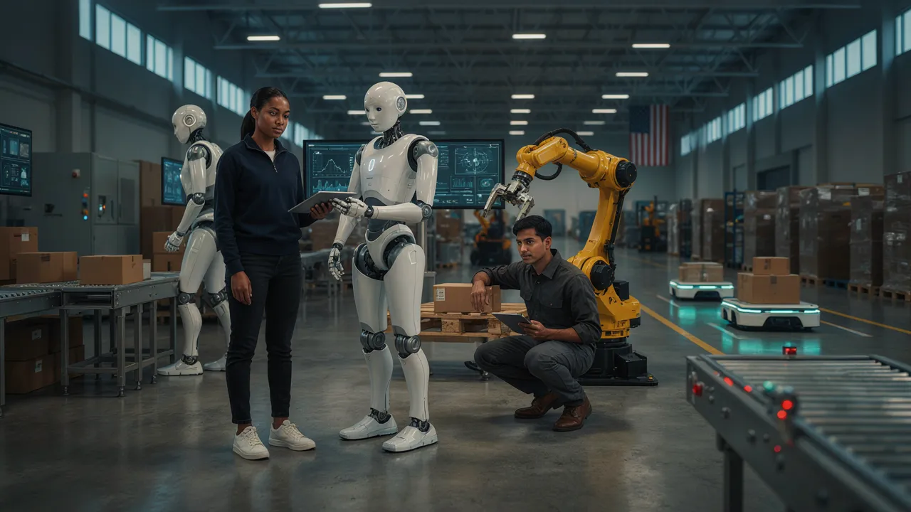 AI Powered Robotics Transform American Workplaces
