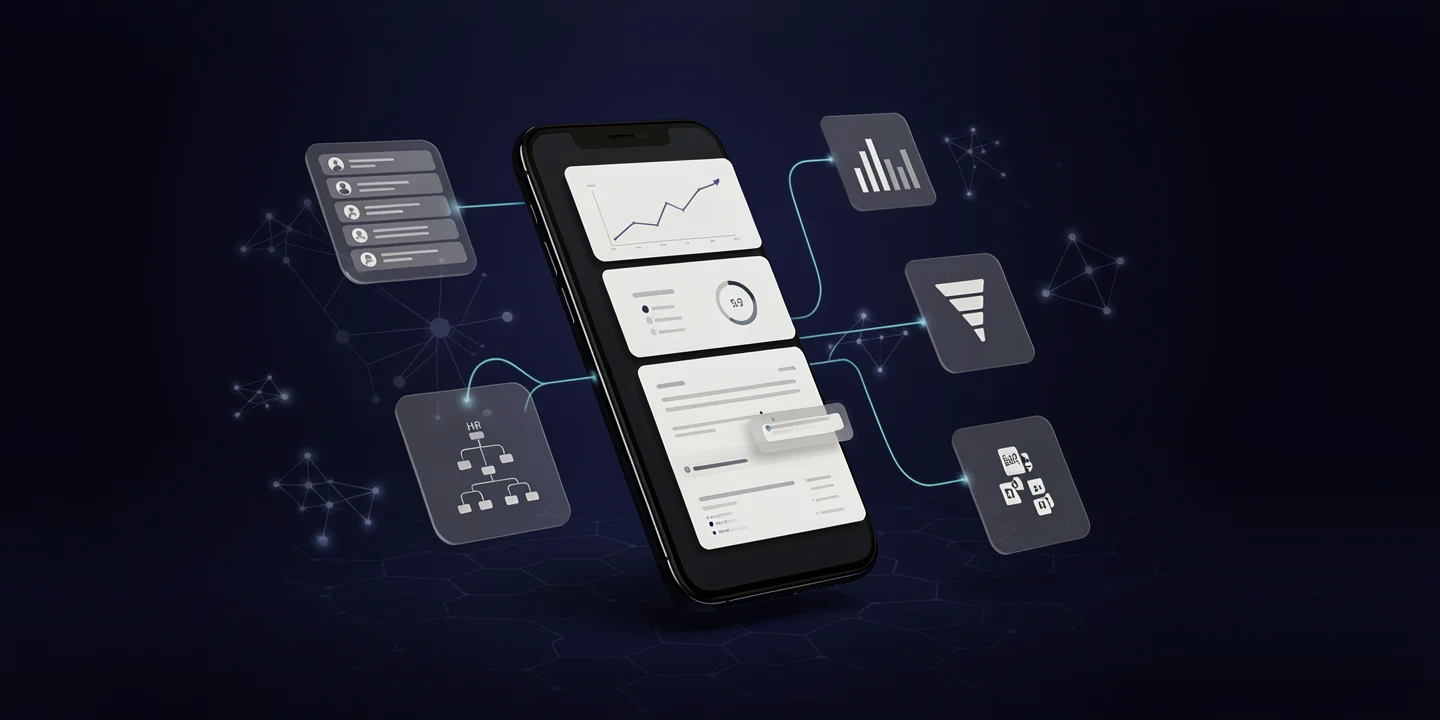 Intelligent Workflows in SaaS Mobile Applications